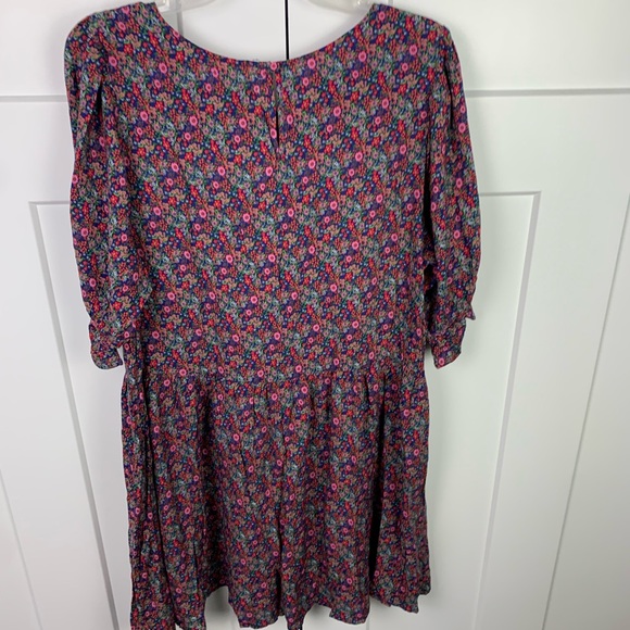 Natural Life Blair Floral Mini Dress MEDIUM Cottagecore Romantic Boho Western - Picture 8 of 8
